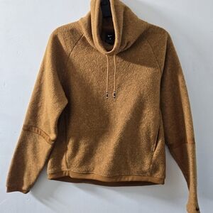Nike Tan Turtleneck Sweater Relaxed Fit